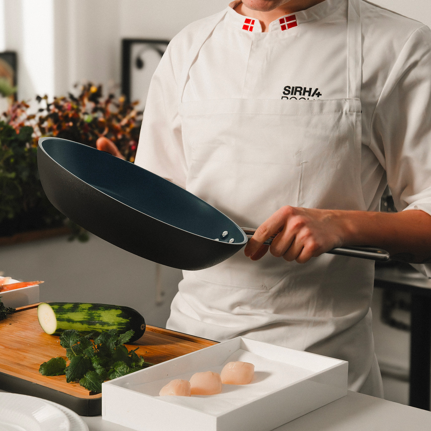 Pánev 20 cm Eva Solo Laser Titanium Professional nepřilnavá 12